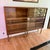 Wood Mid Century Danish Glassfront Bookcase For Sale - Image 7 of 13