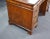 Vintage Figured Walnut Pedestal Desk, 1920 For Sale - Image 9 of 12