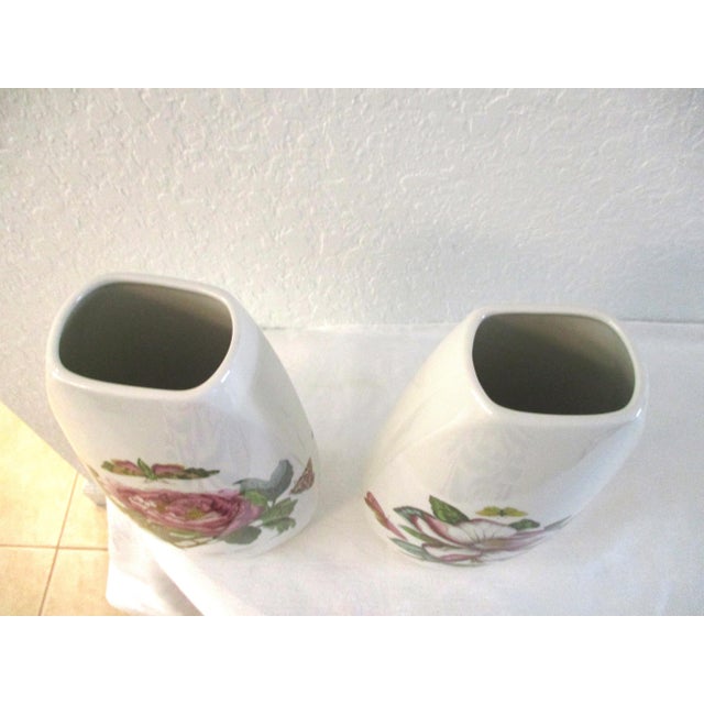 Vintage Portmeirion Botanic Garden Vases A Pair Chairish