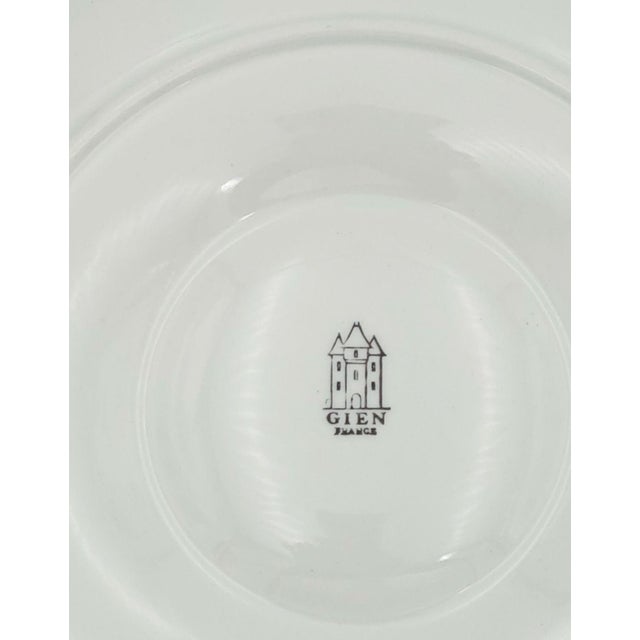 1950s Set of Three Artichoke Plates, France Circa 1950 For Sale - Image 5 of 6