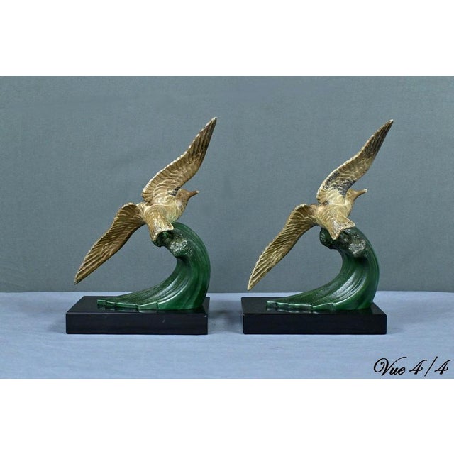 Regulate Bookends from Mélo, 1930, Set of 2 For Sale - Image 14 of 17