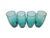 Vintage Cocktail Glasses by Sarnecki for Krosno Glassworks, Poland, 1970s, Set of 4 For Sale - Image 4 of 13