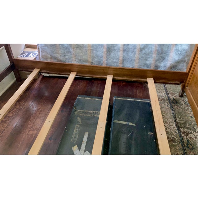 Late 20th Century Italian Style Queen Bed Frame For Sale - Image 10 of 13