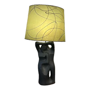Reva Large Digital Table Top Sculptural Ceramic Lamp