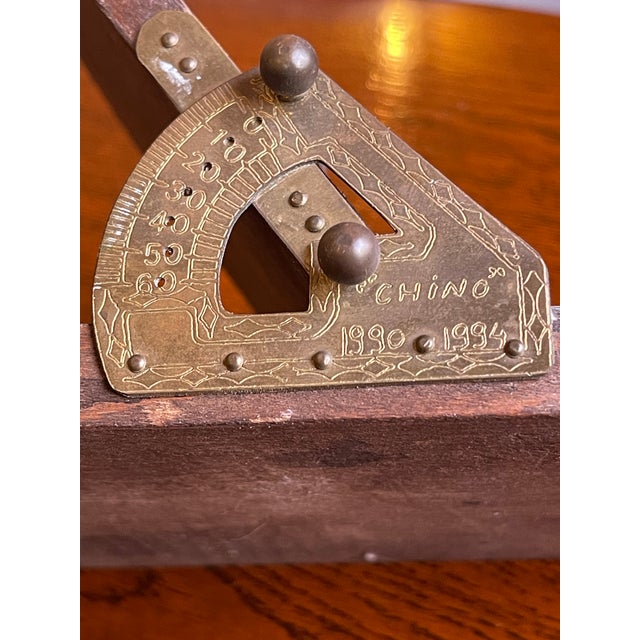 A beautifully crafted brass diptych sundial in the tradition of European scientific instrument making. This fold-open...