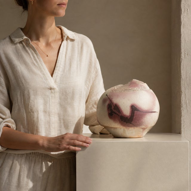 Paul Soldner Paul Soldner Abstract Expressionist Sculptural Ceramic Vessel For Sale - Image 4 of 14