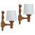 Pine and Fabric Wall Lights, Sweden, 1960s, Set of 2 For Sale - Image 12 of 12