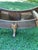 Wood Curved Hand Crafted Wood Bench For Sale - Image 7 of 7