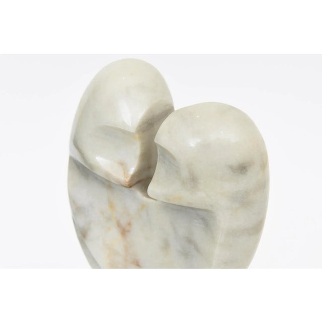 1970s Vintage Cubist Abstract Variegated Marble Sculpture 1970's For Sale - Image 5 of 12