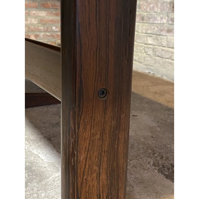 Danish Modern Rosewood Cantilever Executive Desk by Georg Petersens For Sale - Image 11 of 12