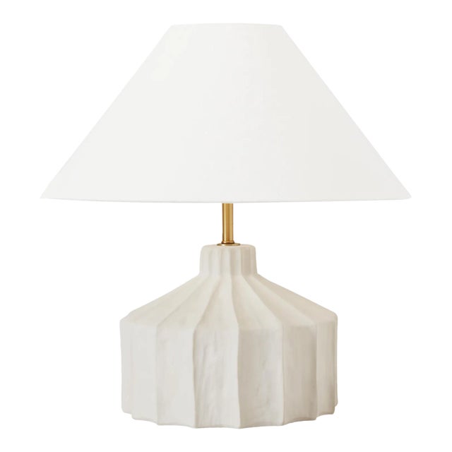 Kelly Wearstler by Visual Comfort Studio Veneto Medium Table Lamp, Matte Concrete For Sale