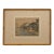 Hiroshi Yoshida “Canal in Osaka” Framed Japanese Woodblock Print For Sale