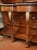 19th Century French Empire Walnut Corner Consoles With Grey Marble Top - a Pair For Sale - Image 4 of 13