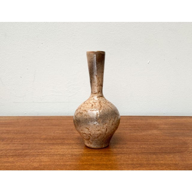 Ceramic Mid-Century German Minimalist Studio Pottery Vase by Siegfried Gramann for Töpferhof Römhild, 1960s For Sale - Image 7 of 14