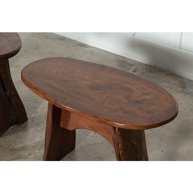 Mid-Century Oak Coffee Tables, Set of 2 For Sale - Image 13 of 16