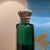 Beautiful Victorian scent bottle in emerald green with sterling caps // double-ended perfume bottle // vanity decor // antique boudoir For Sale - Image 12 of 18