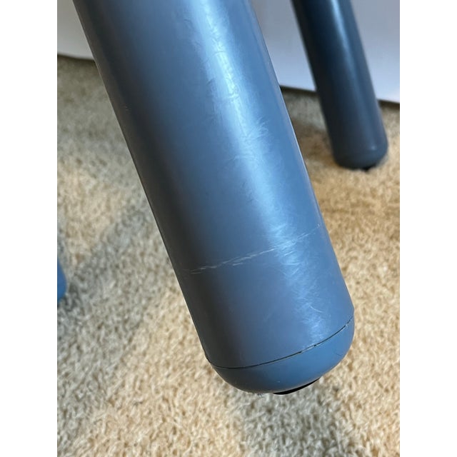 Carlo Bartoli for Kartell 4875 Blue Chair Pop Art MCM Mid Century Modern Space Age 1970s For Sale - Image 10 of 12