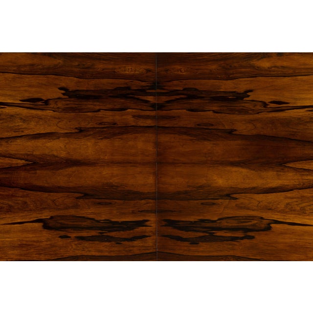 1930s 1930s French Art Deco Square Rosewood Dining Table With Architectural Pedestal Base For Sale - Image 5 of 18