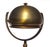 Attr. Fredrick Cooper Brass Floor Lamp, c. 1960, with adjustable rounded shade, thin neck, and squared base, tested...