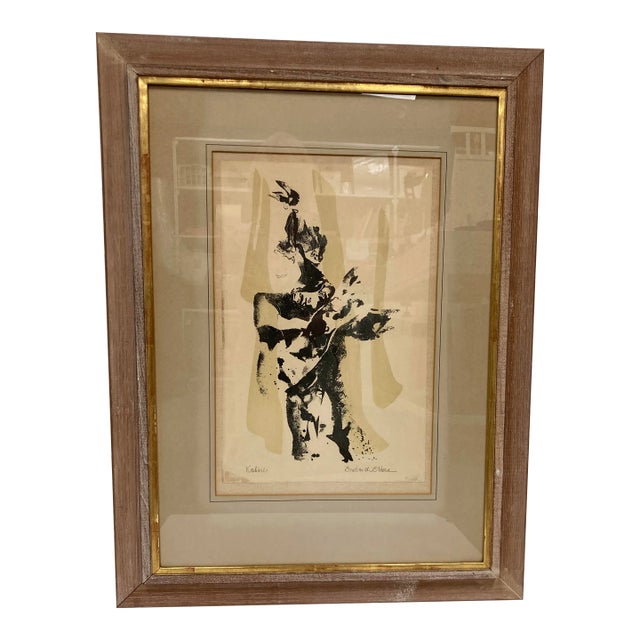 Frederick O'Hara Koshare, 1950, Lithograph on Paper, Framed For Sale