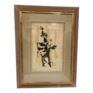 Frederick O'Hara Koshare, 1950, Lithograph on Paper, Framed