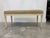1960's Hollywood Regency Upholstered Wood Bench For Sale - Image 4 of 8
