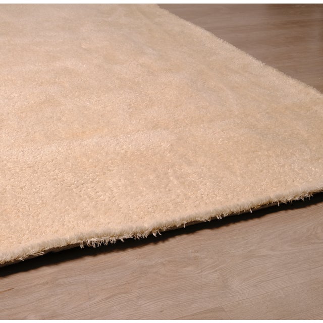 Early 21st Century Stubb Rug in Beige Wool and Linen by Gunilla Lagerhem Ullberg for Kasthall, 2010s For Sale - Image 5 of 15