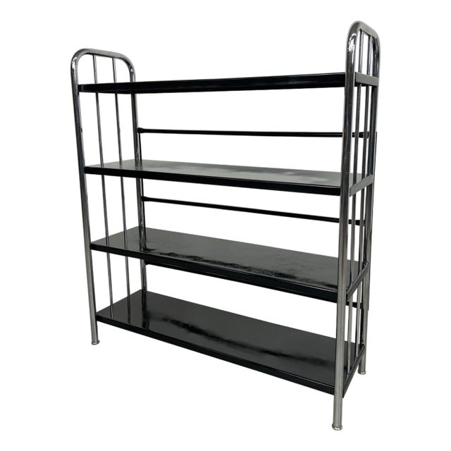 Tubular Steel Bauhaus Shelf, 1930s For Sale