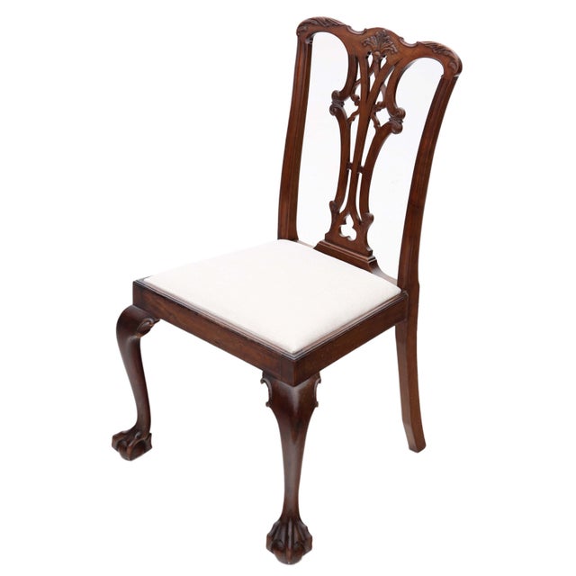 Georgian Revival Mahogany Dining Chairs, 1910, Set of 8 For Sale - Image 6 of 13