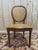 Louis XVI Style Wickerwork Medallion Chairs, Set of 6 For Sale - Image 4 of 10