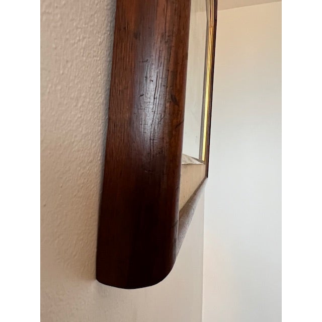 Striking mid-century European modern harbor scene, dated 1968 and titled Sunny Harbor. The composition features angular...