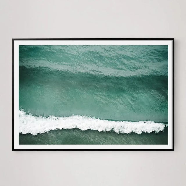 "Crest" Large Aerial Ocean Wave Surf Photograph Coastal Art For Sale - Image 4 of 5