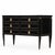 The Vintage French Jansen Manner Black Lacquered Dresser is a stylish and elegant piece of furniture that exudes timeless...