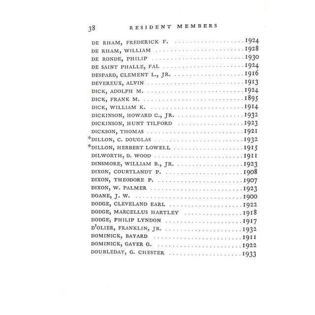 Paper "Racquet and Tennis Club Book for 1933" For Sale - Image 7 of 13