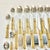 1970s Vintage Coastal Boho Chic Chinoiserie Faux Bamboo & 18/8 Stainless Flatware Set- 49 Pieces. For Sale - Image 5 of 12