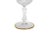 Saint Louis Crystal Gilt Gold Tableware Glassware Service / 12 People For Sale - Image 10 of 13