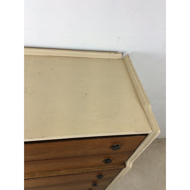 Mid Century 5 Drawer Highboy Dresser From Mainline by Hooker For Sale - Image 11 of 18