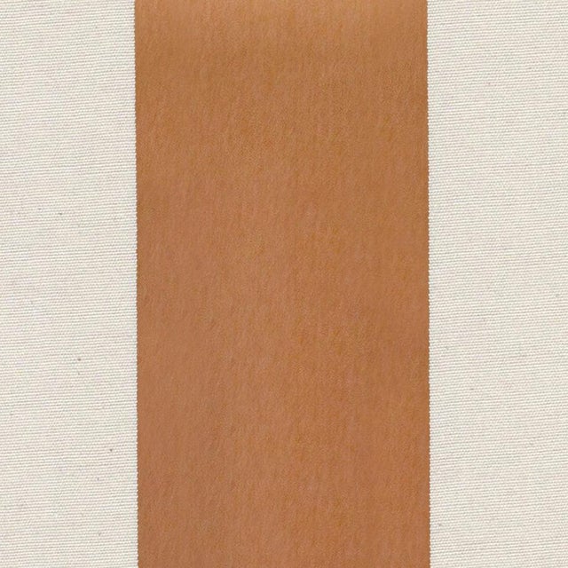 Sophie Conran Felix 3 Seater Sofa in Caramel Wide Stripes For Sale In Charlotte - Image 6 of 8