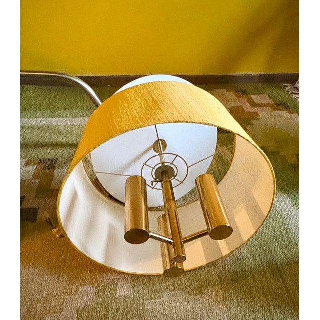 1970s Th. Valentiner Brass Ceiling Lamp For Sale - Image 4 of 6