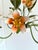 Vintage French Painted Tole 5-Light Water Lily Chandelier, 1960s For Sale - Image 14 of 18