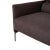 Cor Avalanche Fabric Three-Seater Grey Manual Function Sofa Couch For Sale - Image 9 of 17
