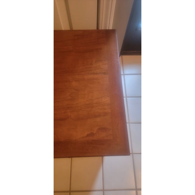 Vintage Thomasville Stroupe Collection Faux Bamboo Nightstand For Sale - Image 16 of 18