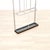 Silver Vintage 1970s Post Modern Entryway Hat & Coat Rack Stand For Sale - Image 8 of 10