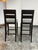 2010s Christian Liaigre for Holly Hunt Archipel Leather Barstools, Pair For Sale - Image 5 of 12