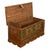 Antique 19thC Zanzibar Omani Teak & Brass Stud & Copper Clad Dowry Chest 1890 For Sale - Image 12 of 18