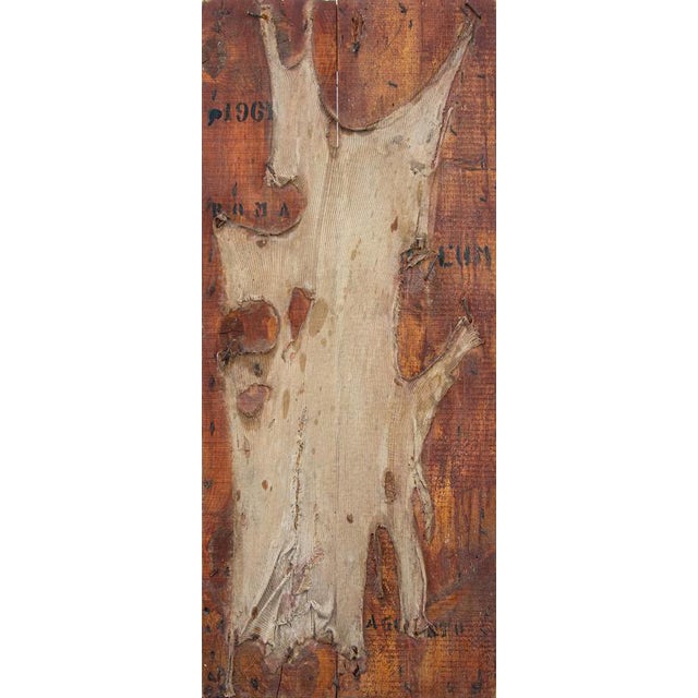 Marisa Busanel, Voile N., 1960s, Mixed Media For Sale