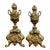 Late 19th Century Napoleon Brass Andirons- a Pair For Sale