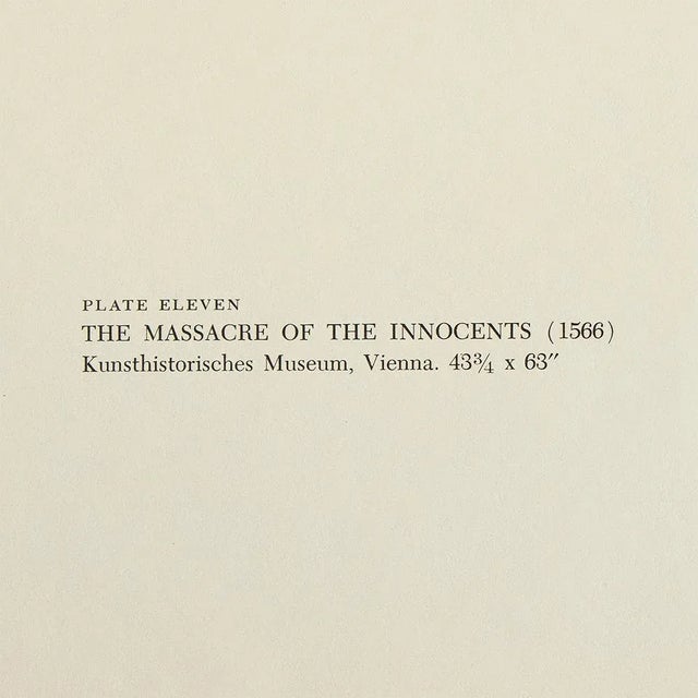 1950s 1954 After P. Bruegel "The Massacre of the Innocents", First Edition Photogravure For Sale - Image 5 of 8