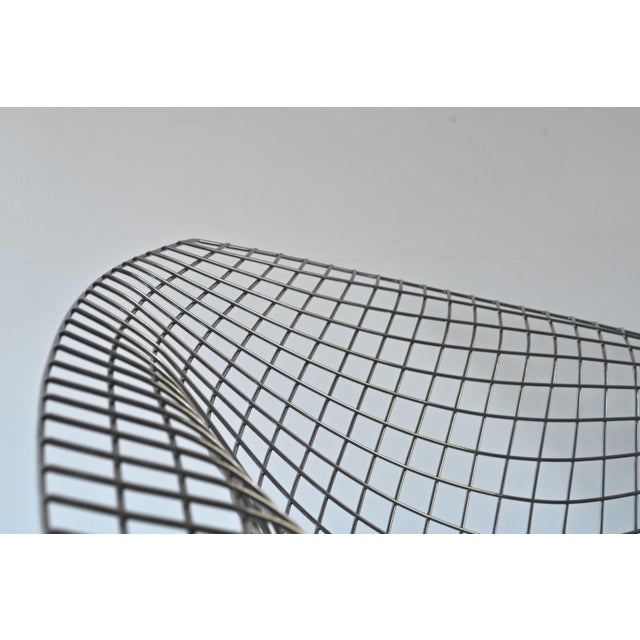 2000 - 2009 Diamond Armchair by Harry Bertoia for Knoll Inc. / Knoll International, 1960s For Sale - Image 5 of 9