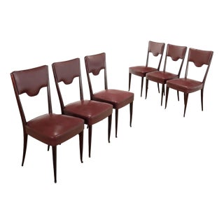 Dining Chairs, 1950s, Set of 6 For Sale